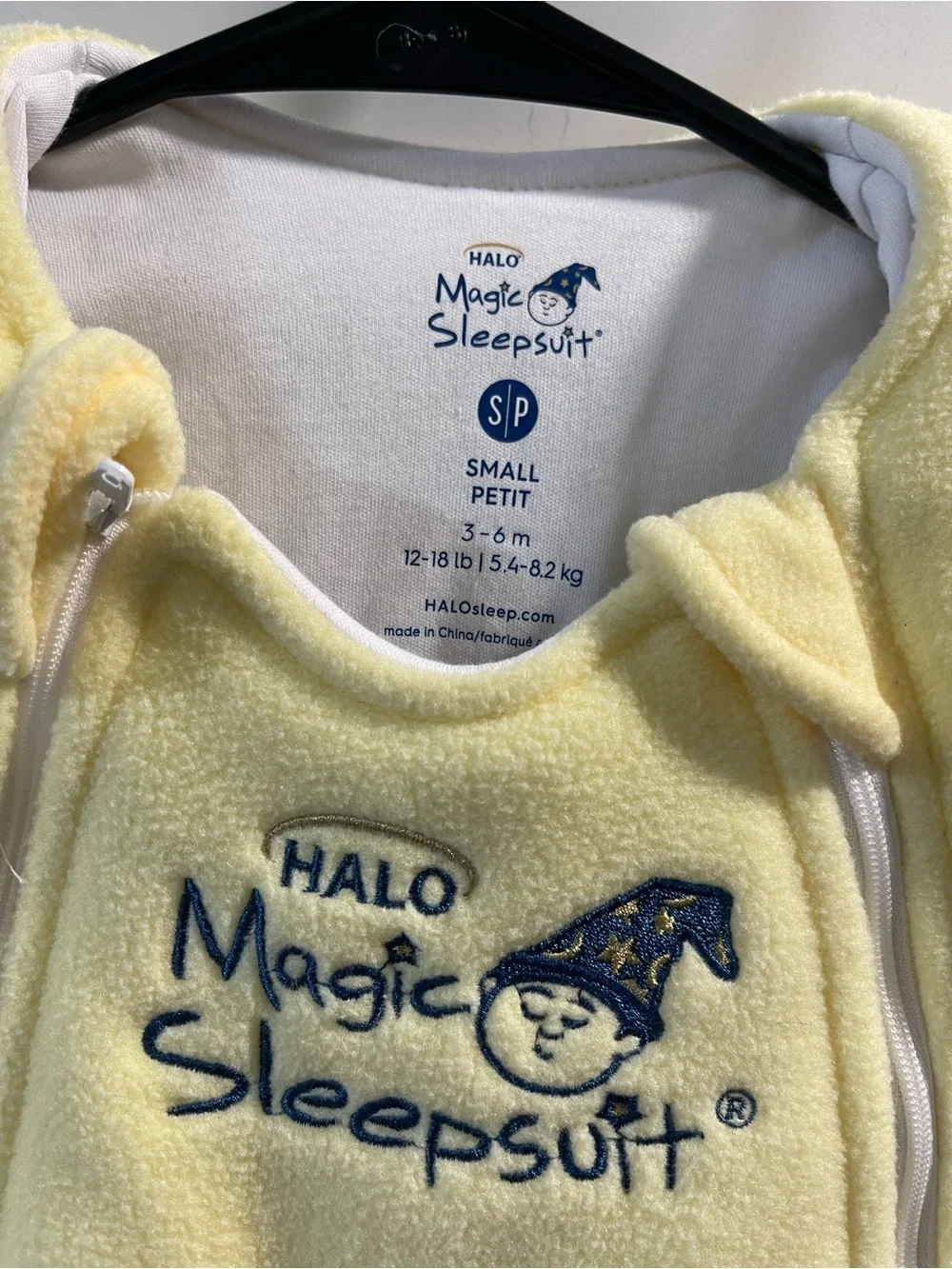 Halo Yellow Magic Sleepsuit Fleece One-Piece